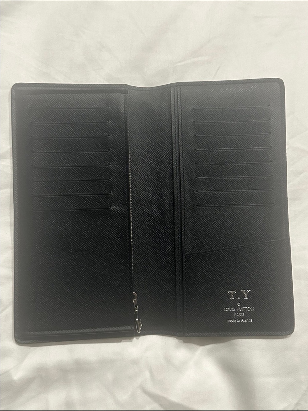 Louis Vuitton Damier Graphite Pixel Brazza Wallet Blue - Picture 2 of 10